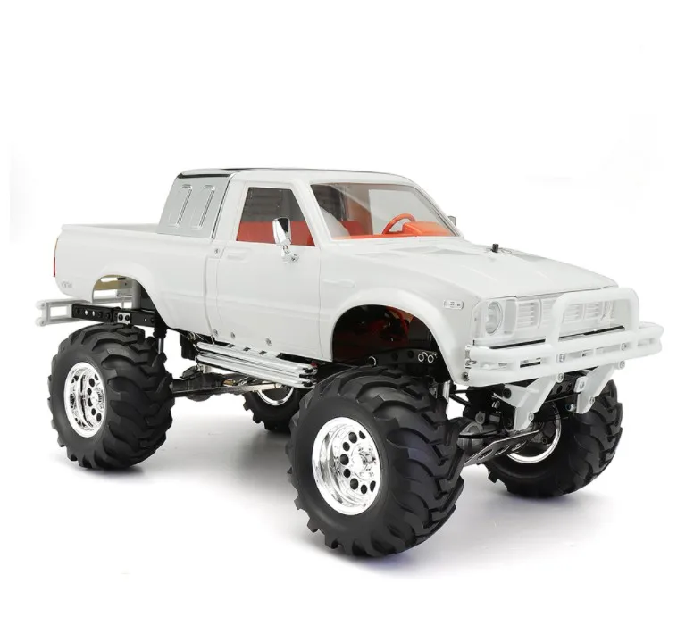 HG P407A 1/10 2,4G 4WD Rc автомобиль комплект для TOYATO Металл 4X4 пикап без сервопривода батарея ESC передатчик DIY RC детские игрушки