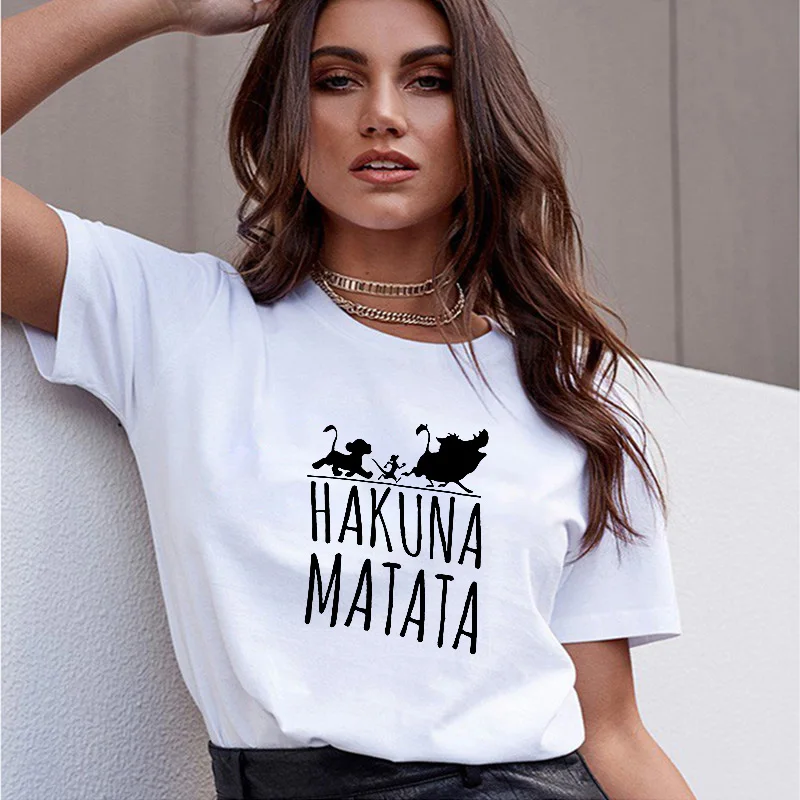 

WVIOCE 2019 New Summer Fashion Letter Printed Women Clothing Casual Round Neck Tee Shirts Short Sleeve Cotton Ladies T Shirts