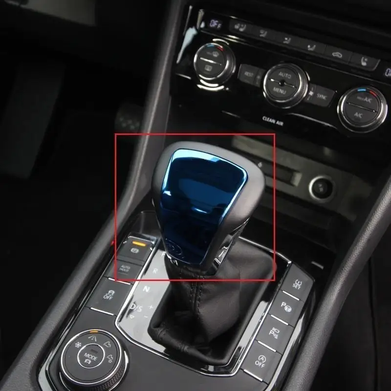 

Car Chromium Auto Handle Door Control System Interior Dashing Decoration Accessory Trim Sticker 17 18 19 FOR Volkswagen Tiguan L