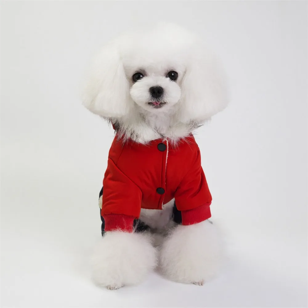 KEMISIDI зимняя одежда для собак Теплый пуховик водонепроницаемый пальто S-XXL толстовки для чихуахуа Маленький Средний собаки бульдог Тедди