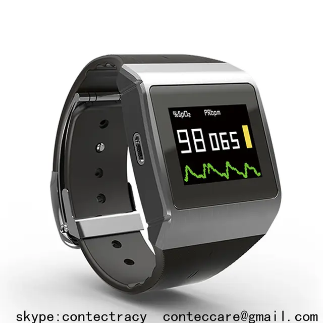 CMS50K Wearable SpO2/ECG Monitor Wireless Bluetooth Smart Calorie