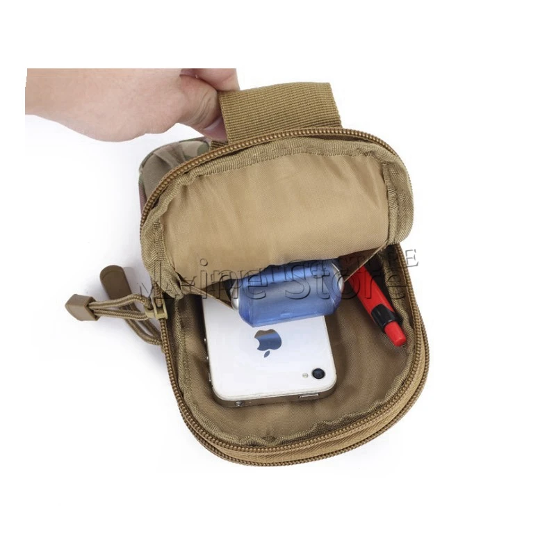 Тактическая уличная армейская походная альпинистская сумка Военная многофункциональная охотничья Молле сумка с поясом на бедра и талию кошелек сумка кошелек чехол для телефона