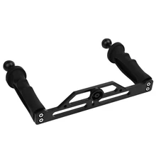 SHOOT DIY Handheld Stabilizer for GoPro Hero 5 4 3 SJCAM SJ4000 Xiaomi Yi 4K Stabilizer for Nikon DSLR Camera Dome Port