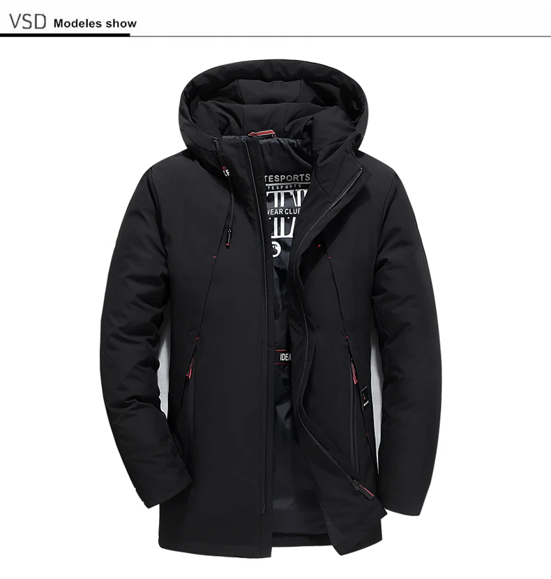 2018 New Brand White Duck Down Jacket Men Autumn Winter Warm Coat Men's Ultralight Duck Down Jacket Male Windproof Parka (3)