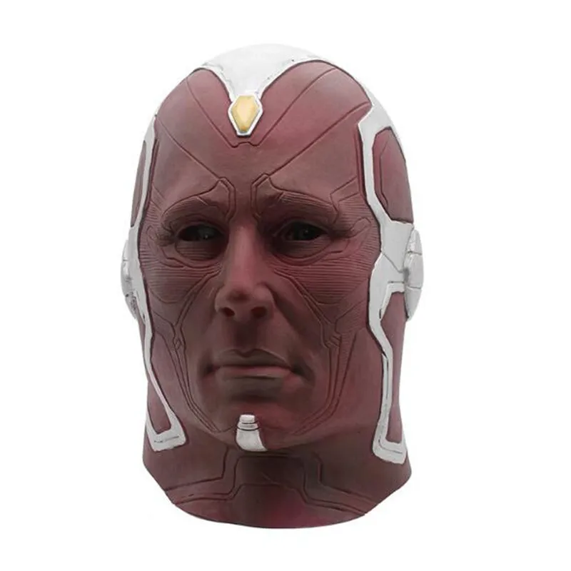 

Civil War Captain America Mask latex red Superhero Cosplay costume props Games Movie Show Party Mask Headgear Fancy Dress