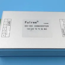 Адаптер, DC 10,5-40 В к DC 7V8A понижающий преобразователь, детский автомобильный источник питания