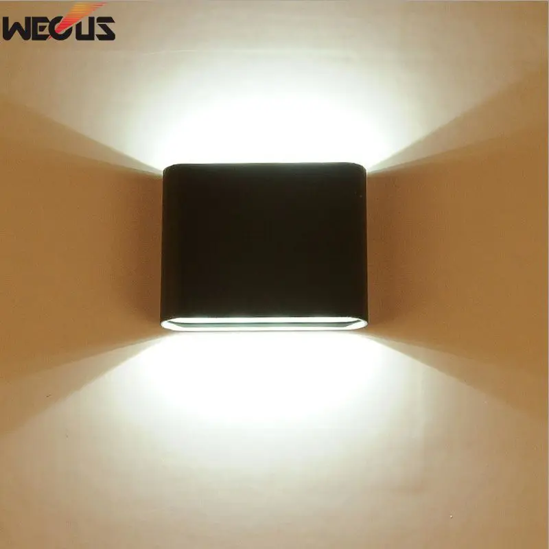 12W LED Outdoor Wall Lamps IP65 Waterproof Wall Lamp Indoor led Stair Light AC85-AC265V Corridor Lighitng bedside wall lights