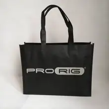 1000 шт/партия 30x40x10 см на заказ экологически чистые многоразовые для бакалейный продуктов нетканые сумки для покупок с ручкой для выставки