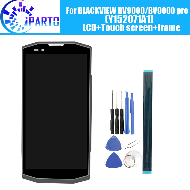 ЖК дисплей BLACKVIEW BV9000 + дигитайзер сенсорного экрана рамка в сборе 100% Оригинальный