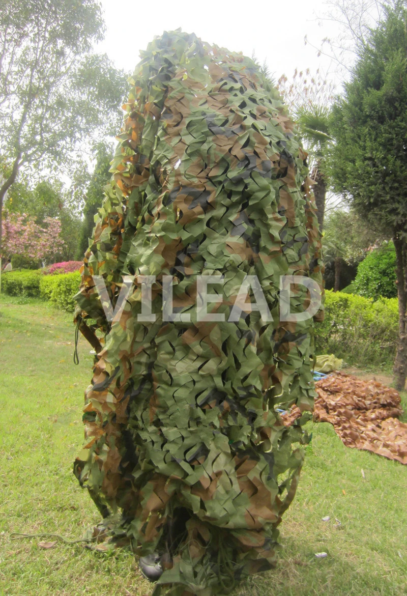 

VILEAD 8x8M (26x26FT) Woodland Digital Camo Netting Military Army Camouflage Nets Sun Shelter Car Shelter for Hunting Camping