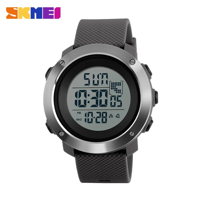 SKMEI Fashion Sports Watches Men 50M Water Resistant LED Display Watch Chrono Double Time Digital Wristwatches Masculino