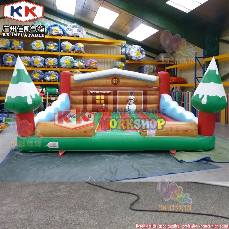 Christmas Red Amusement game inflatable mechanical bull riding toys | Игрушки и хобби