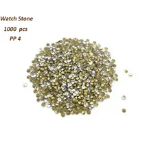 PP 4 1000 шт./лот высококачественные детали часов-камни, стразы, Ближний Восток алмазные запасные части для часов