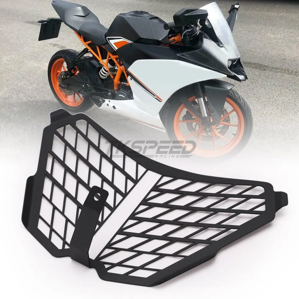 Новая мотоциклетная решетка для фар Защитная крышка для KTM RC125 RC200 RC390 RC 125 200 390 аксессуары