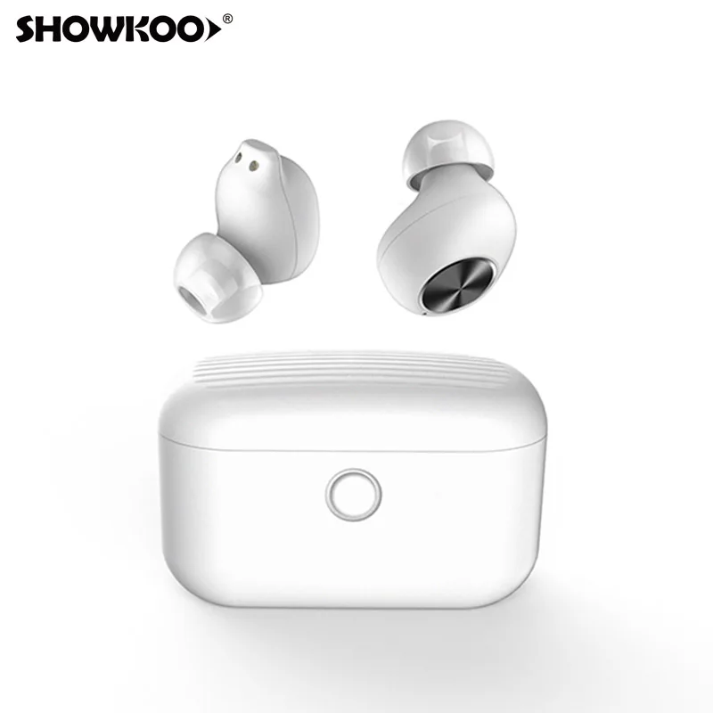 

Showkoo headphone for xiaomi redmi note 5 5plus mi max 3 mi mix2s New bluetooth 5.0 automatic connection headset noise reduction