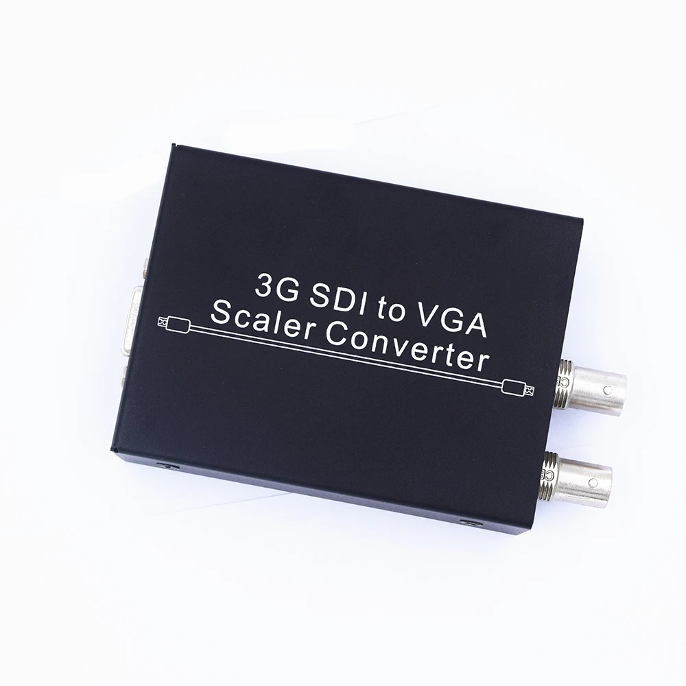 

New 3G SDI to VGA +SDI Scaler Converter 3G HD SD 2.97Gbps Loop Output