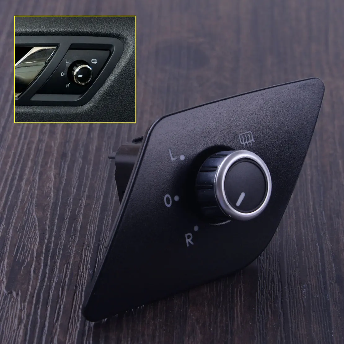 CITALL 5C7959565E Car Electric Side Mirror Adjust Window Switch with