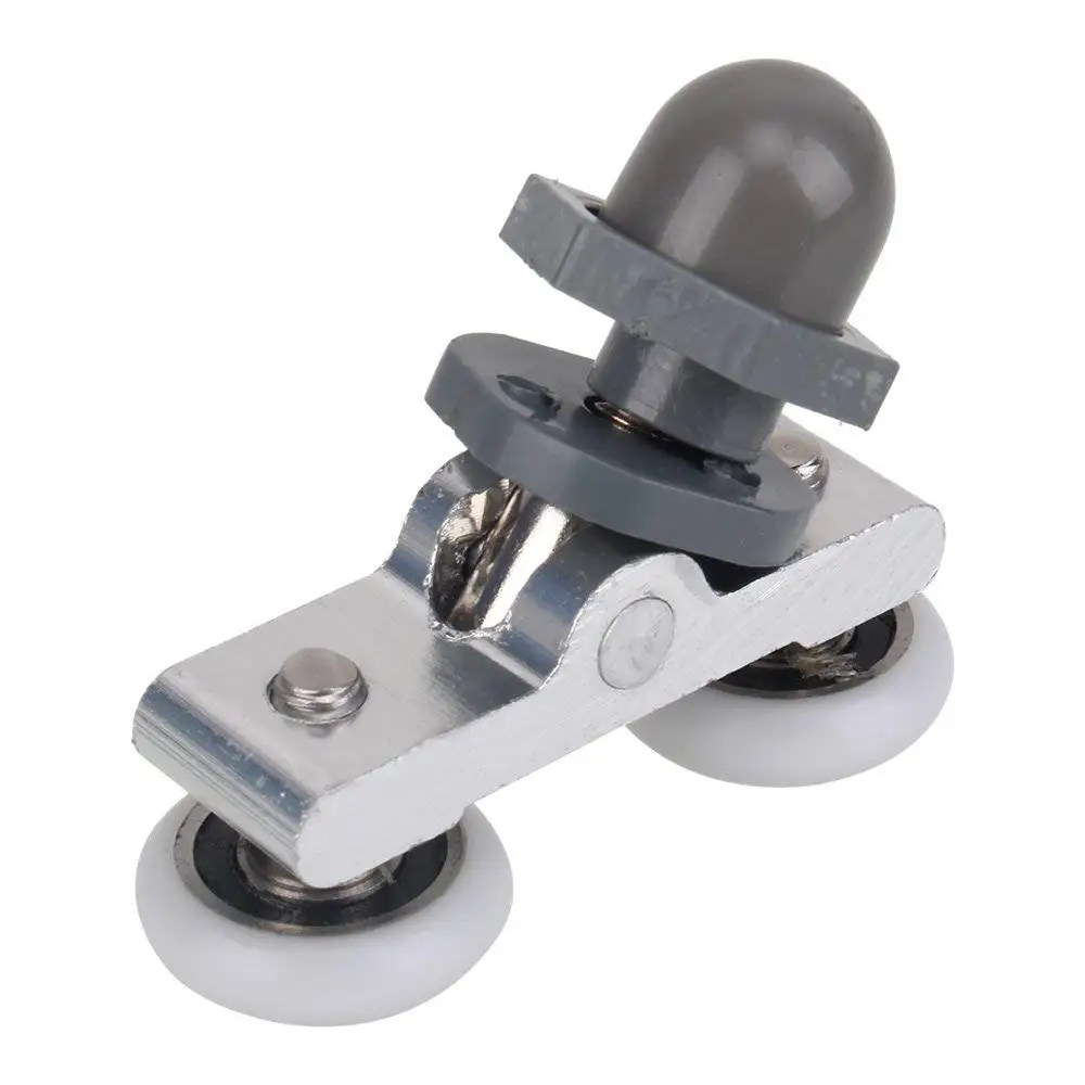 4pcs-25mm-Dia-Double-Sliding-Shower-Bath-Door-Rollers-Runners-Wheels-Pulleys (2)