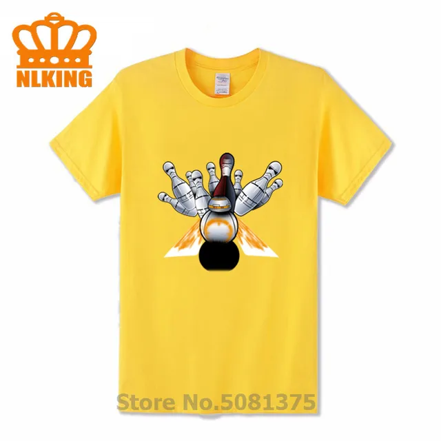 Best Offers Retro Hombre Bowling Men's Shirts Star Wars Stormtroopers Bowling Empire Strikes T-Shirt custom Men Tshirt 2019 Fashion Style