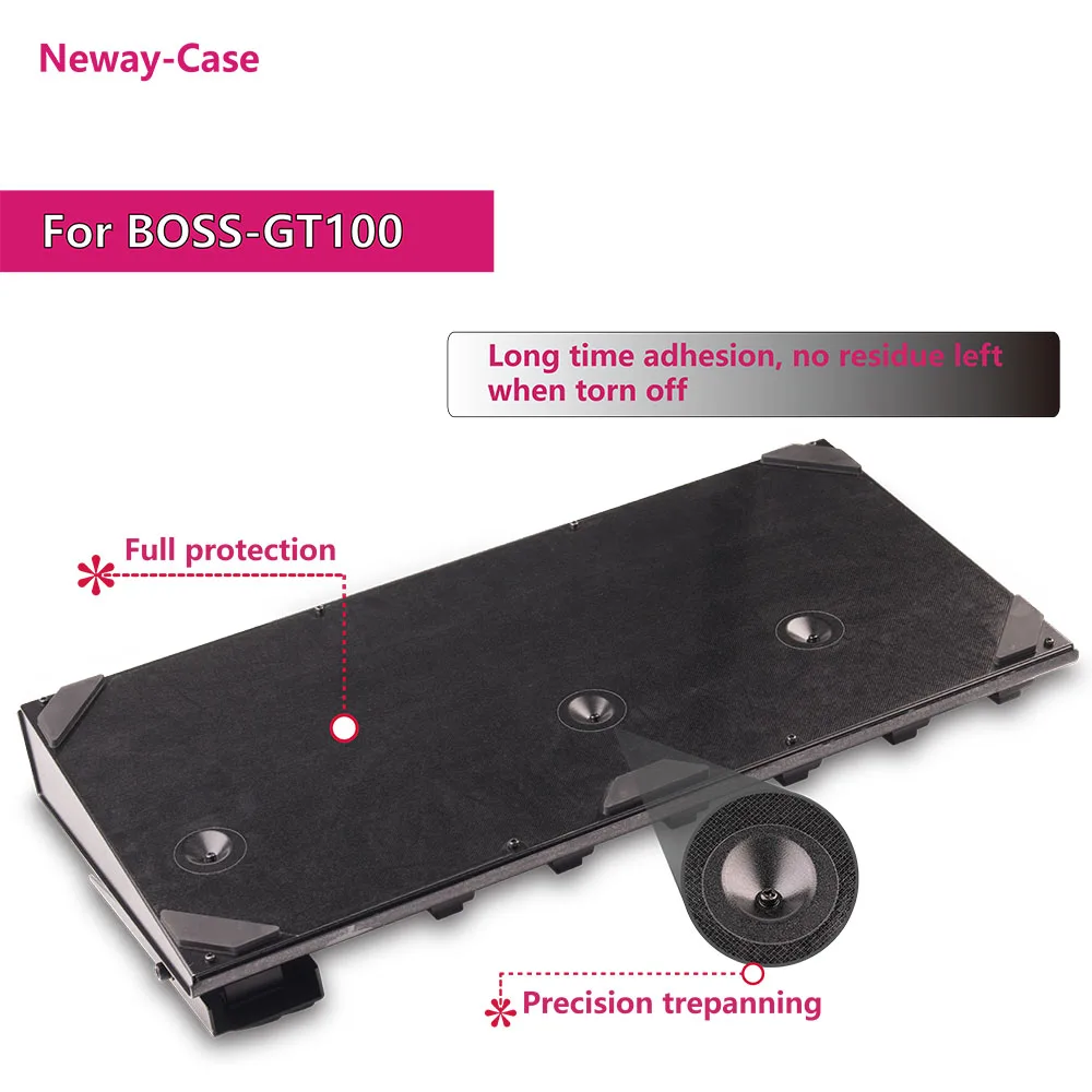 Neway-Case Electric Guitar Multi Effect Protector Film for BOSS GT-100 Guitar Pedal Effects Accessories