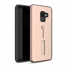 

For samsung galaxy s6 s7 edge s8 s9 plus A8 plus 2018 note 8 case Shockproof Invisible ring holder TPU+PC hard phone bag