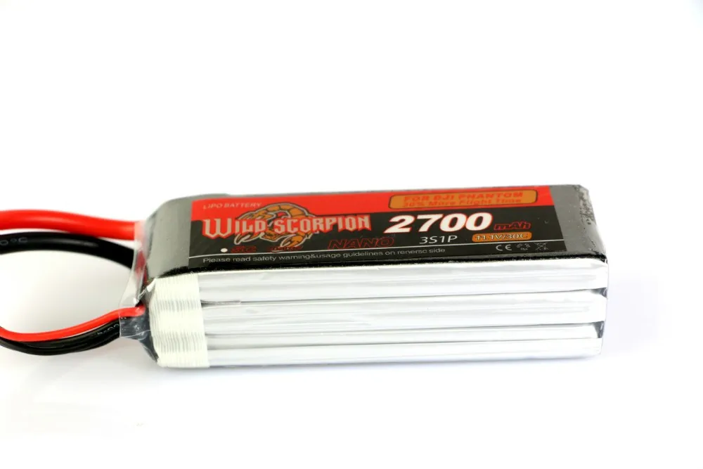 Высококачественный аккумулятор Wide scorpion 11 1 В 2700 мАч 30c 3S1P для PHANTOM LiPo-аккумулятор