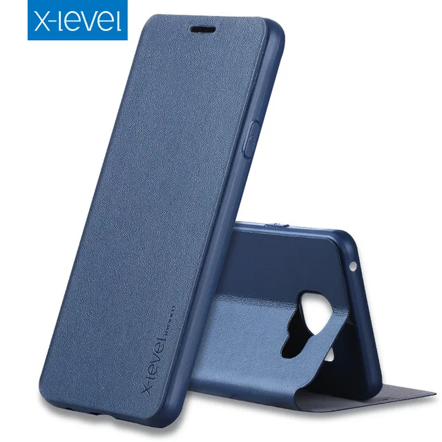 Роскошный деловой чехол X-Level из искусственной кожи для Samsung Galaxy A7 A5 A3 2017/A7 A8 A9 Pro 2016