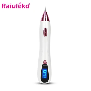 

9 Gear LCD Plasma Pen Tattoo LED lighting Laser Mole Removal Wart Dark Spot /tattoo Removal Machine Salon Home Skin Care Beauty
