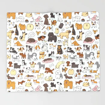 

Doggy Doodle Throw Blanket Bedspread Design Soft Fleece Throw Blanket Air/Sofa/Bedding Soft Winter Bedsheet