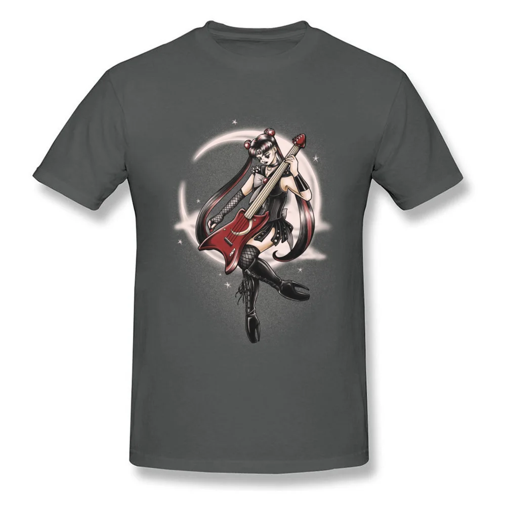 Black Metal Moon cosie Short Sleeve Tops Shirts Summer Round Neck 100% Cotton Fabric Mens T Shirts cosie T-shirts High Quality Black Metal Moon carbon
