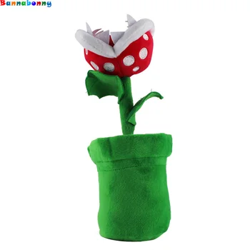

25CM Super Mario Anime Corpse Flower Chomper Cannibal Plant Stuffed Dragon Plush soft stuffed doll toys for kids gifts