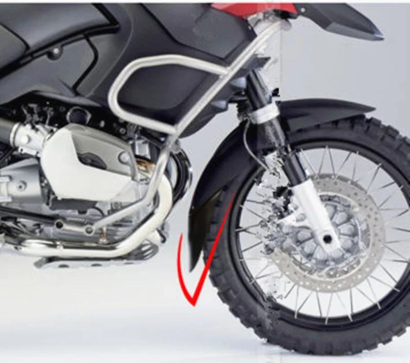 Motorcycle Front Fender Extender Cover Fit BMW R1200GS ADV Mud Flaps