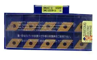 

DHL/EMS 2 Sets NEW 10PCS/BOX SUMITOMO Carbide Inserts DNMG150608N-UX AC820P