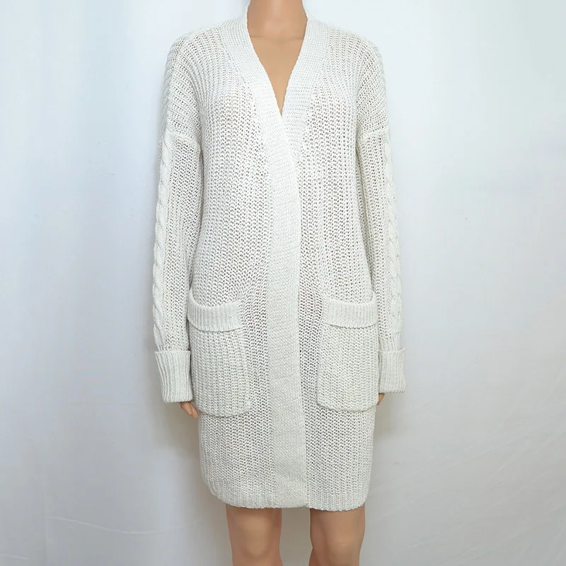 winter long cardigan women sweater (4)