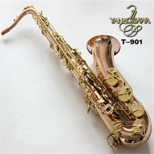 Japan YANAGISAWA T-901 B Flat Tenor Saxophone Bb High Quality Gold Plated Performance Instruments Sax With Mouthpiece, Case