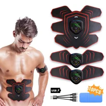 Ems Abs стимуляция мышц Тренажер электростимулятор с ЖК-дисплеем для мужчин и женщин спортивный пояс тонизирующий массаж для похудения