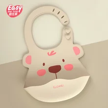 Adjustable Waterproof Silicone Baby Bibs Feeding Baby Burp Cloths Kids Boys Girls Aprons Baberos Adjustable Waterproof Silicone Baby Bibs Feeding Baby Burp Cloths Kids Boys Girls Aprons Baberos