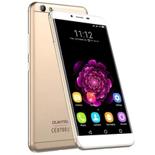 Oukitel U15S Мобильного Телефона Android 6.0 5.5 Дюймов Смартфон MT6750 Окта основные 4 ГБ + 32 ГБ 13.0MP 1920×1080 FHD Отпечатков Пальцев ID 4 Г FDD