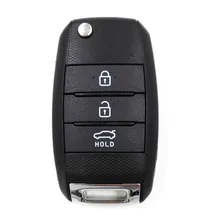 New Folding Flip Remote Key Case Fob Keyless Entry 3 Buttons Shell For Kia Sorento Carens