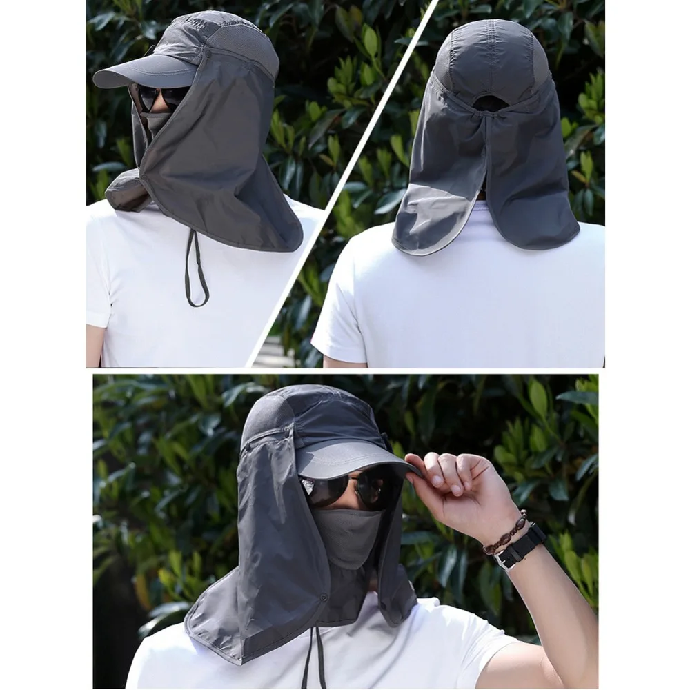 de Proteção UV Pescoço Rosto Capa Sol