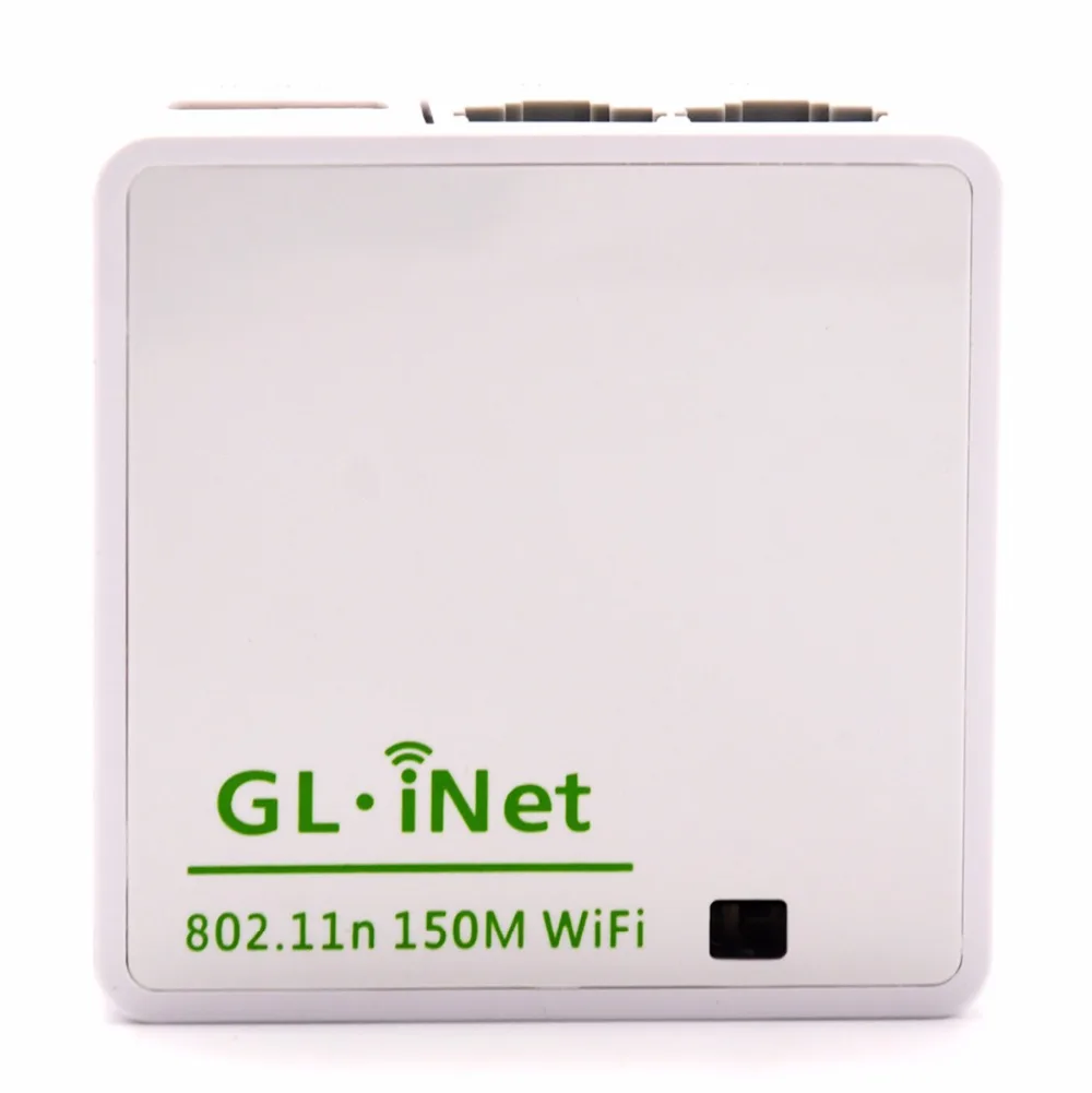 GL. iNet 6416 AR9331 802.11n 150 Мбит/с мини беспроводной Wi-Fi роутер прошивка OpenWRT Wi-Fi ретранслятор маршрутизатор путешествия 16 Мб Flash/64 МБ ram