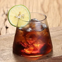 Стеклянная чашка посуда для вина термостойкая шампанское виски кофе дома прозрачная кружка