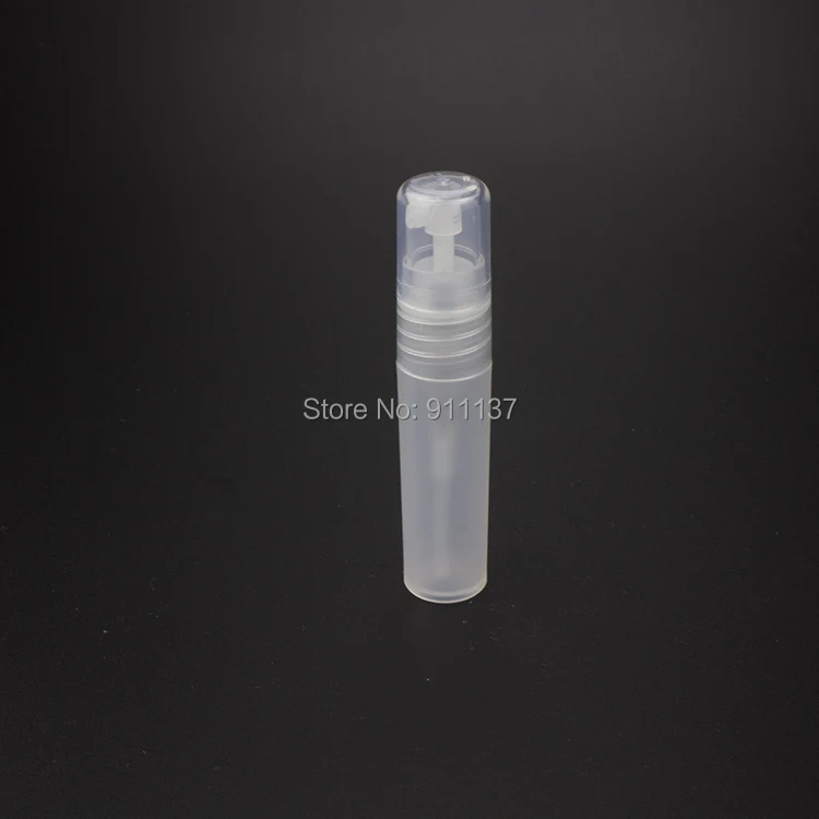 

100pcs plastic 5ml spray bottle with pump , frost plstic 5ml perfume bottles , empty pp 5 ml best spray bottle for perfume