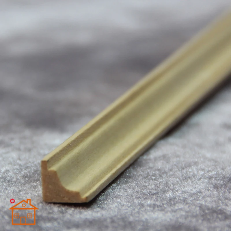 Half Scale Crown Molding 1 12scale Dollhouse Wooden Trim Half Scale Crown Molding 1 12scale Dollhouse Wooden Trim Baseboard White And Color B006 In Furniture Toys From Hobbies On