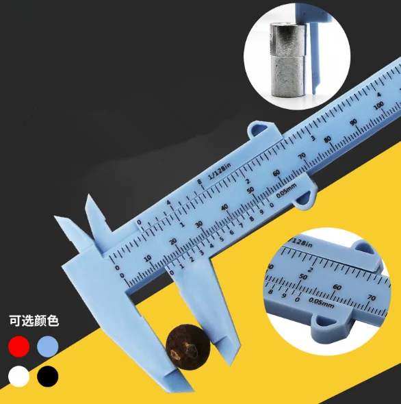 Портативный 150 мм Пластиковый штангенциркуль для измерения бровей, штангенциркуль для татуировки, линейка для перманентного макияжа, измерительные инструменты