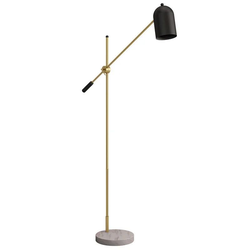 

Modern Simple Gold Marble Rotation LED Floor Lamp For Living Room Sofa Bedroom Bedside Study Reading Standing Lamp Free Shipping