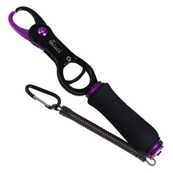 

Space aluminum lightweight Fishing Gripper Lip Grip Fish Grabber Controller EVA Foam Handle Fishing Tools