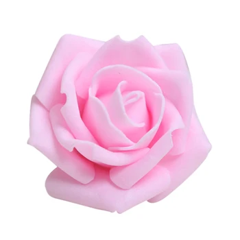 

Best Selling 100PCS Foam Rose Flower Bud Wedding Party Decorations Artificial Flower Diy Craft Light Pink