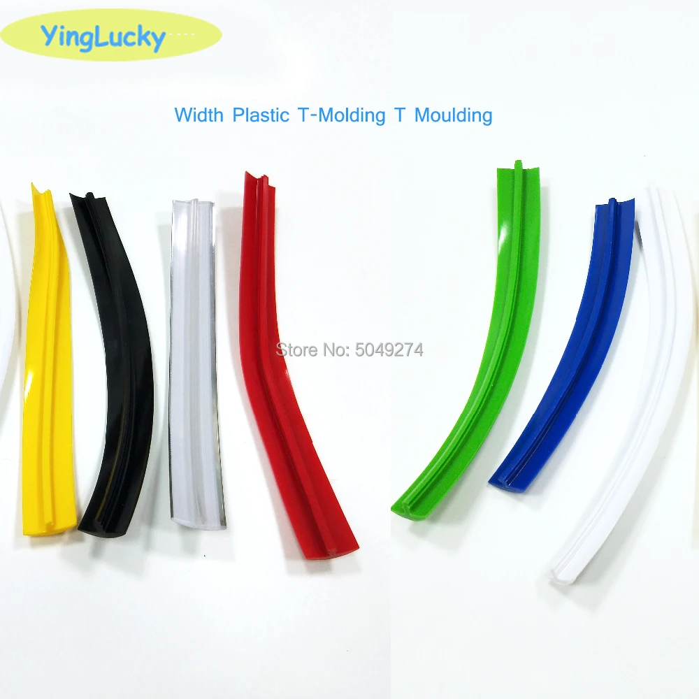 Yinglucky 32 8 фута 10 м длина 16 мм/19 мм ширина Пластиковые Т образные формы для аркадных
