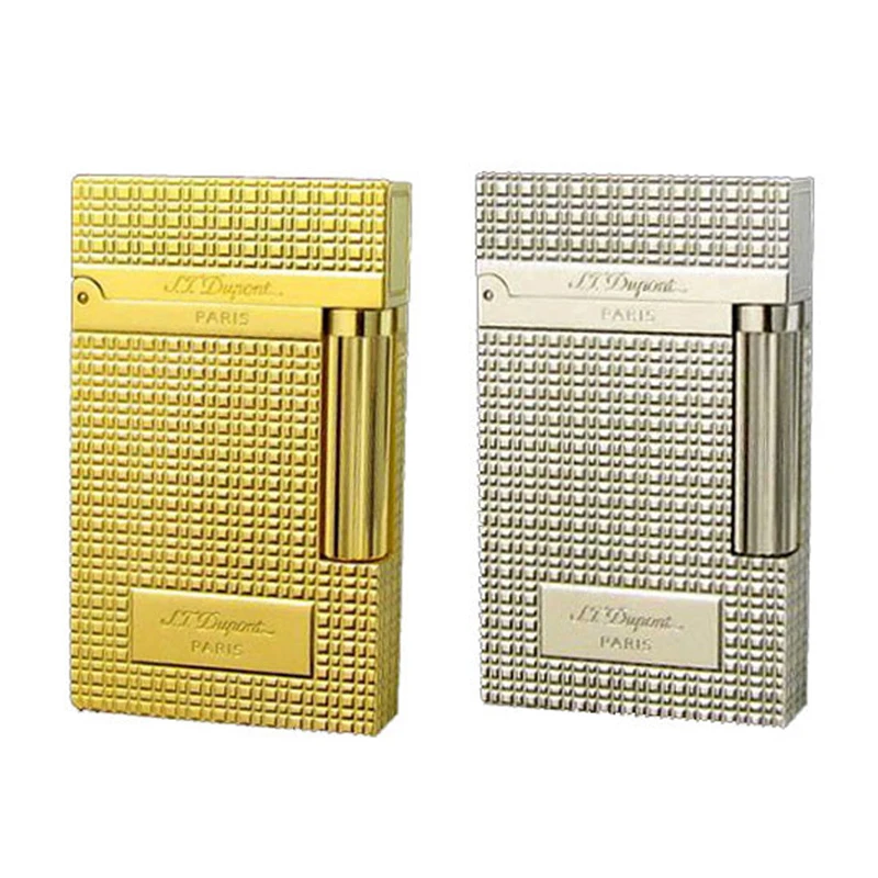 2018 S.T Dupont Metal Lighters Windproof Cigarette Gas Lighter Cigar